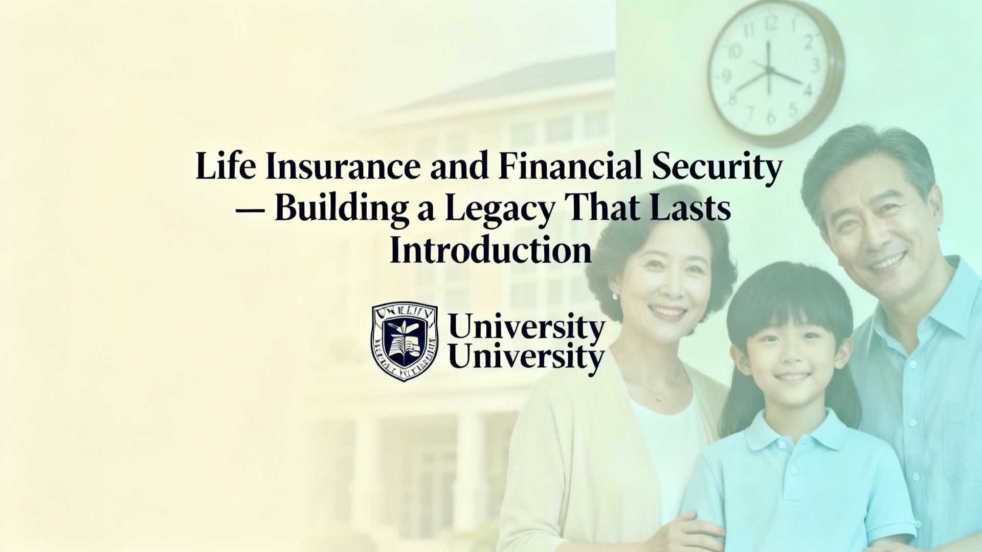 Life Insurance and Financial Security — Building a Legacy That Lasts Introduction