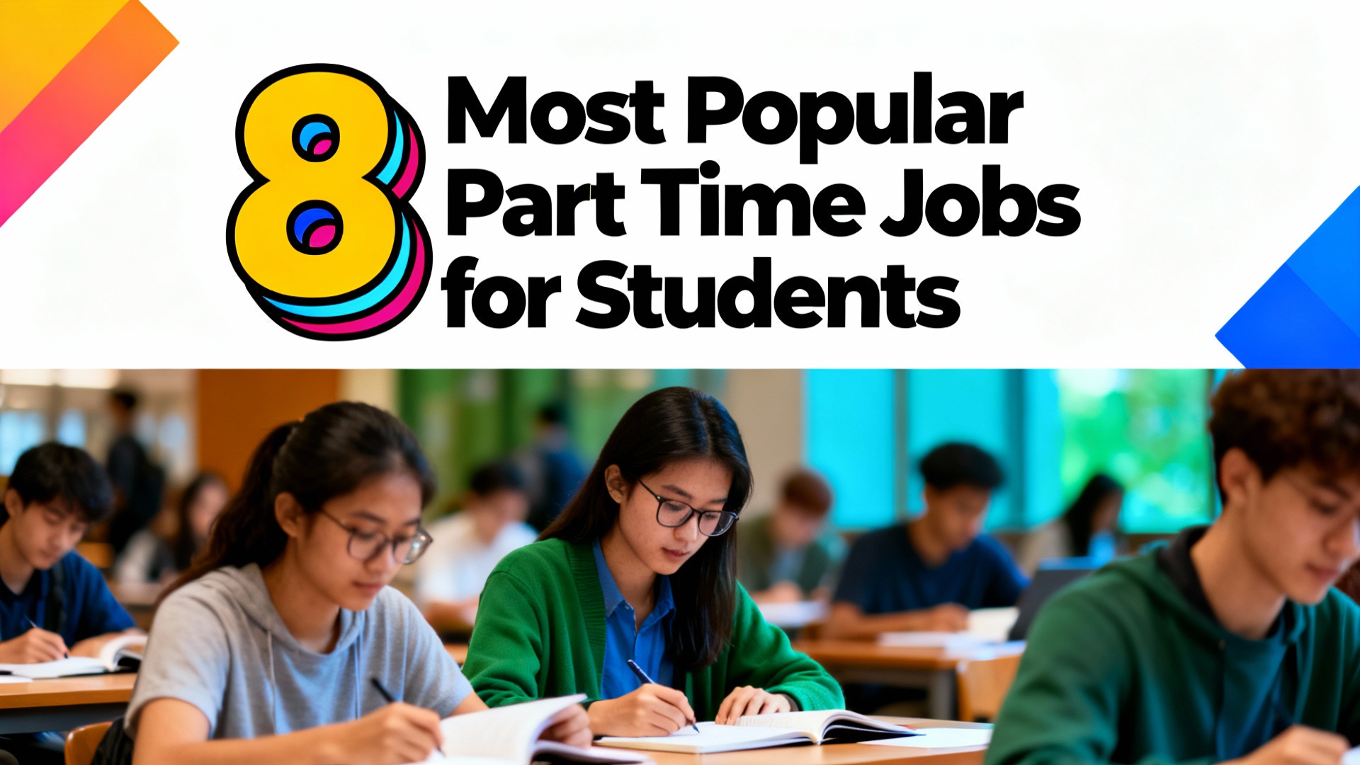 8 Most Popular Part Time Jobs for Students